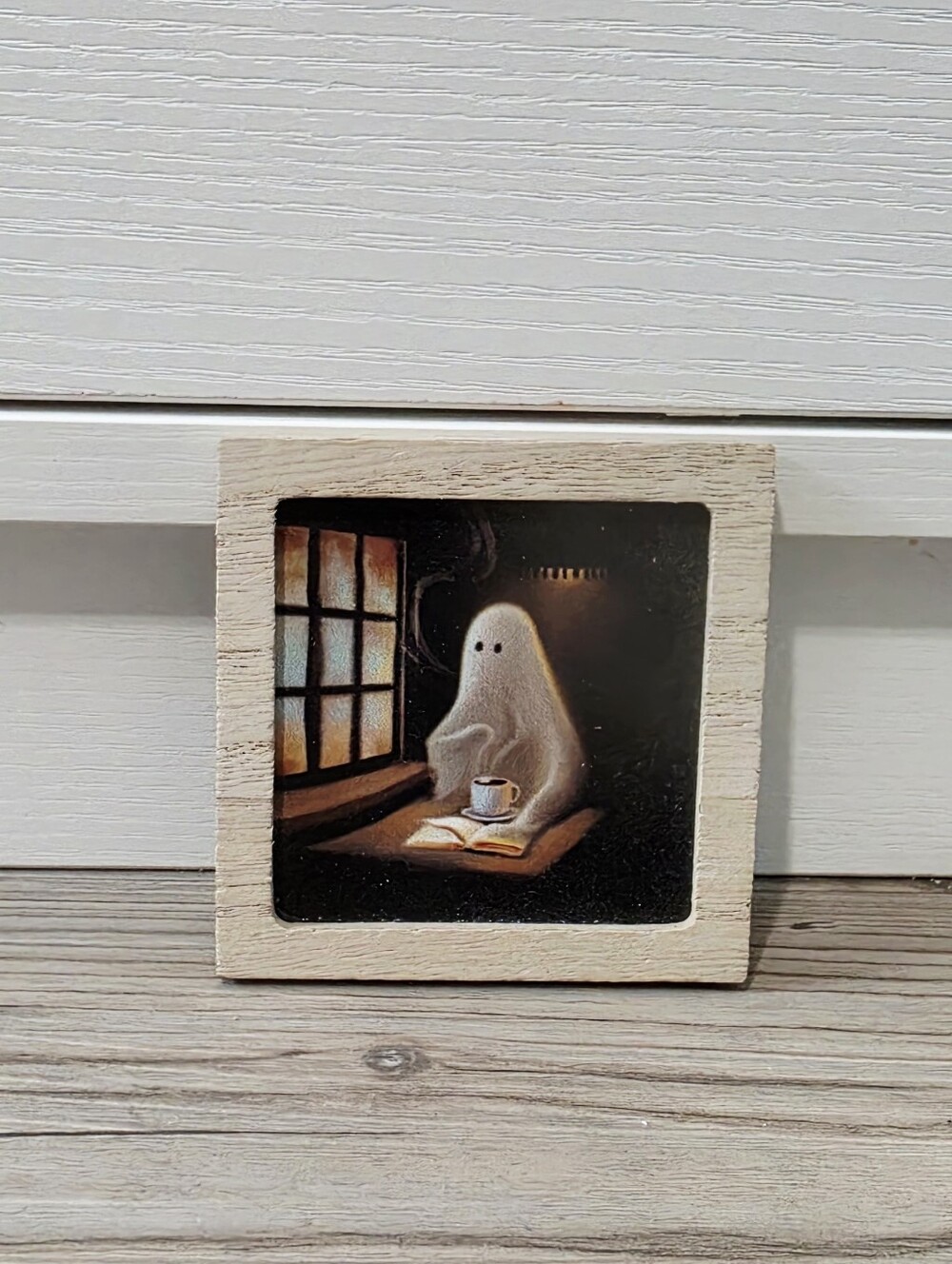 Target Bullseye Playground Halloween 2025 Ghost Frame Art Magnet
